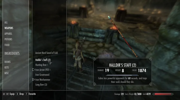 Halldir's Staff