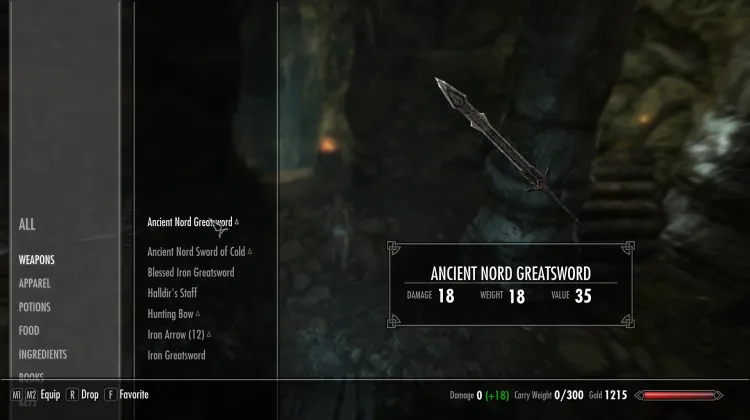 Ancient nord greatsword