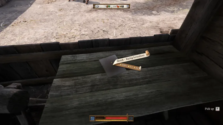 Skizze - Rennhufeisen