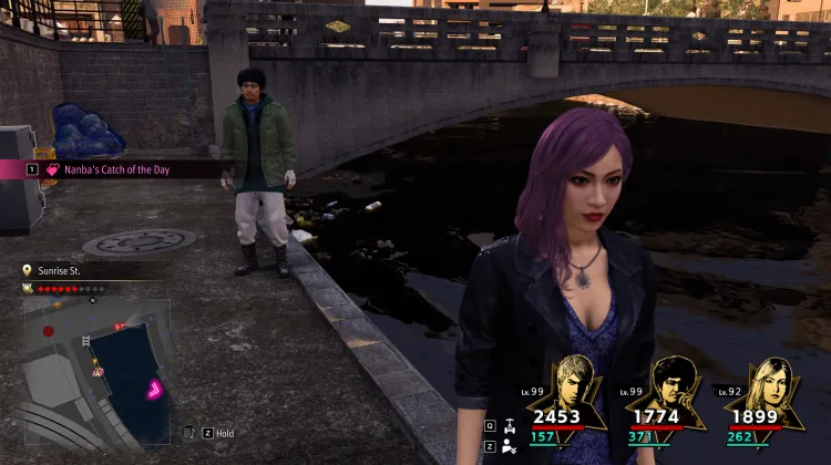 La prise du jour de Nanba