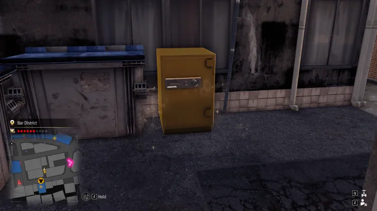 Golden Safe - Bar District Alley