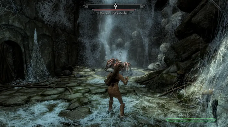 Aranha Ferida com Queimadura de Gelo