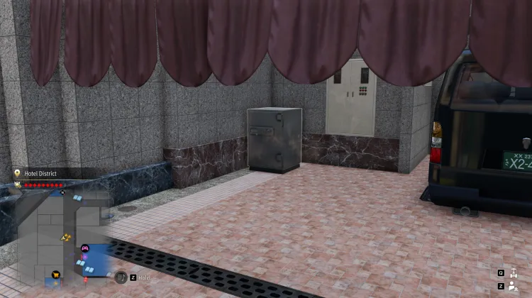 Hotel District Safe - Silver Safe