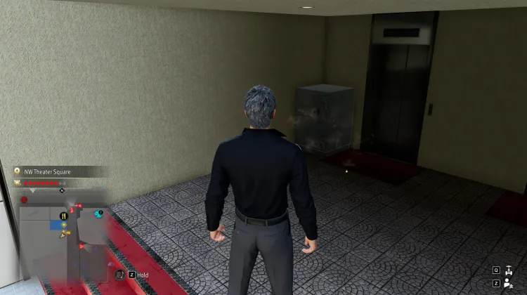 NW Theater Square Safe - Silver Safe