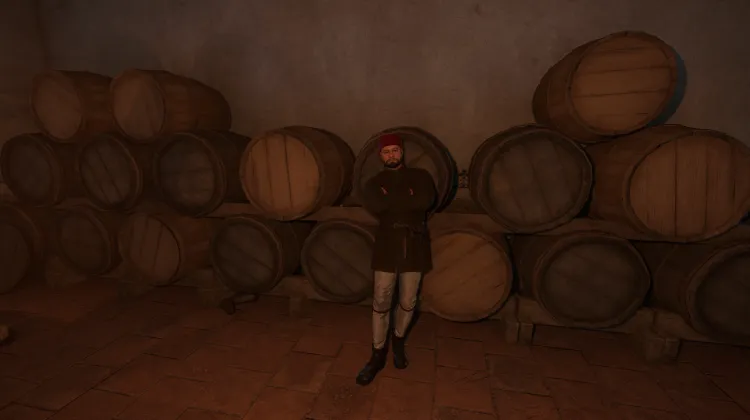 Adam, propriétaire des bains