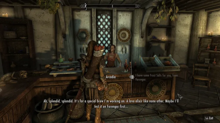 Delivering Frost Salt