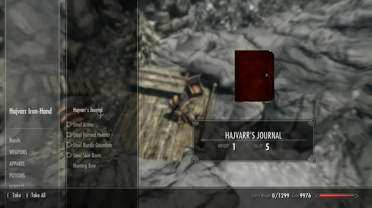 Hajvarr's Journal