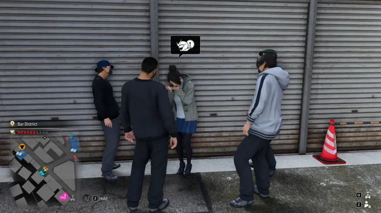 Part-time Rescue - Bar District