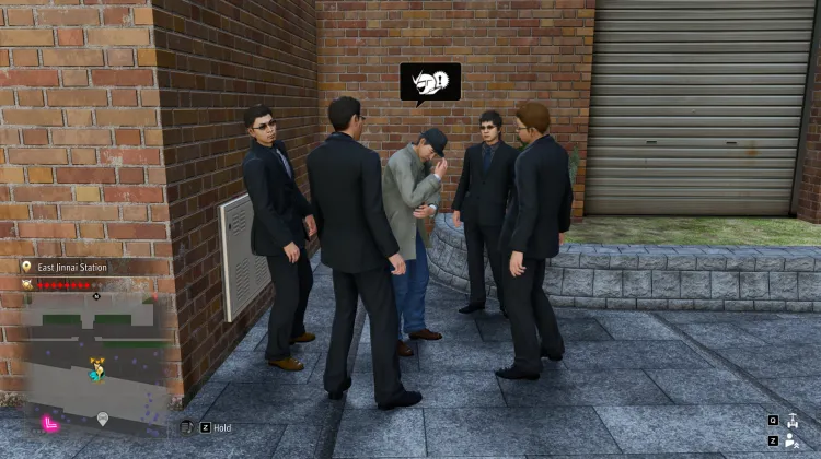 अंशकालिक बचाव - पूर्व जिन्नाई स्टेशन