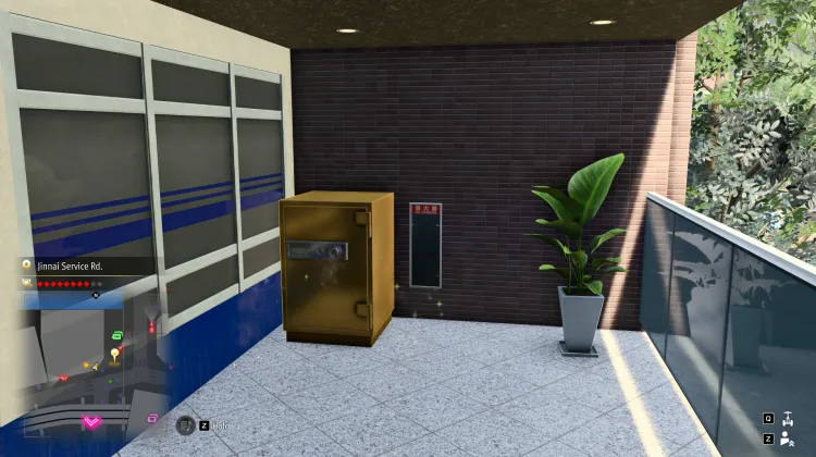 ตู้เซฟทอง - ใกล้ถนนบริการจินไน