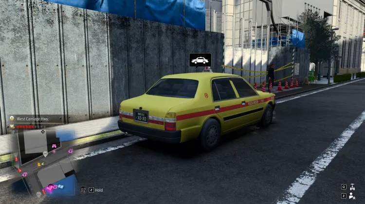 Taxi Stand - Yokohama Underground Taxi