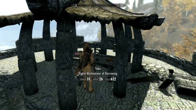 Orcish Warhammer of Harrowing