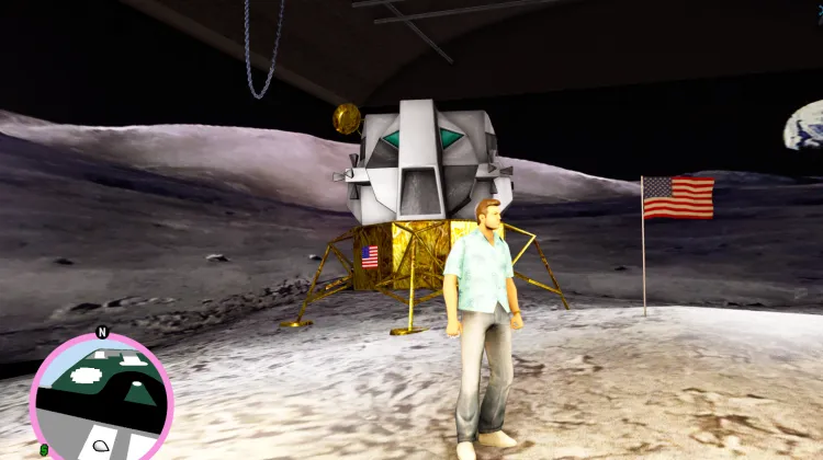 Fałszywy plan lądowania na Księżycu