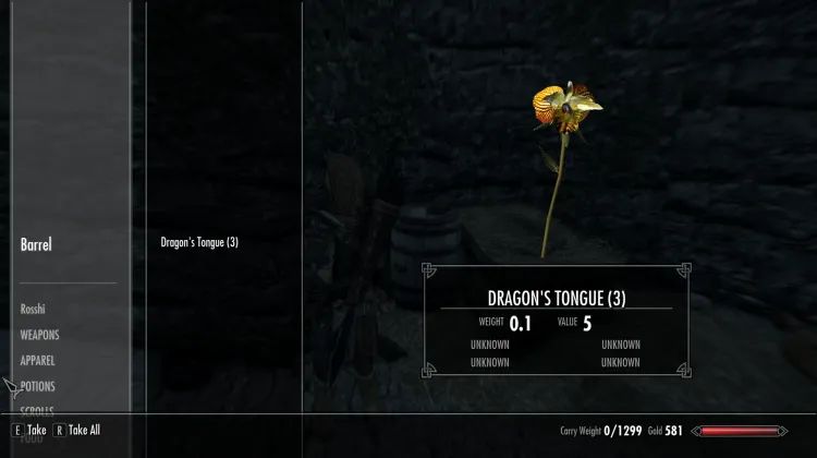 ड्रैगन की जीभ