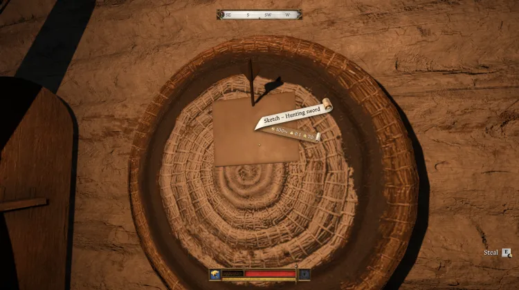 Skizze - Jagdschwert