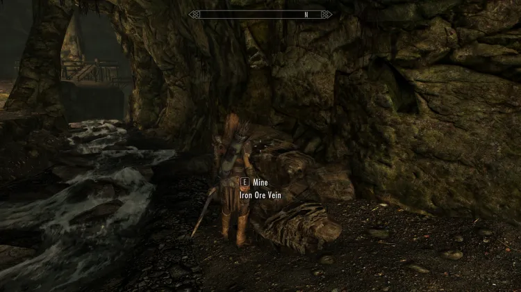 Veine de minerai de fer