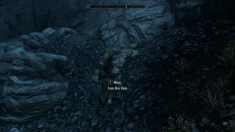 Veine de minerai de fer