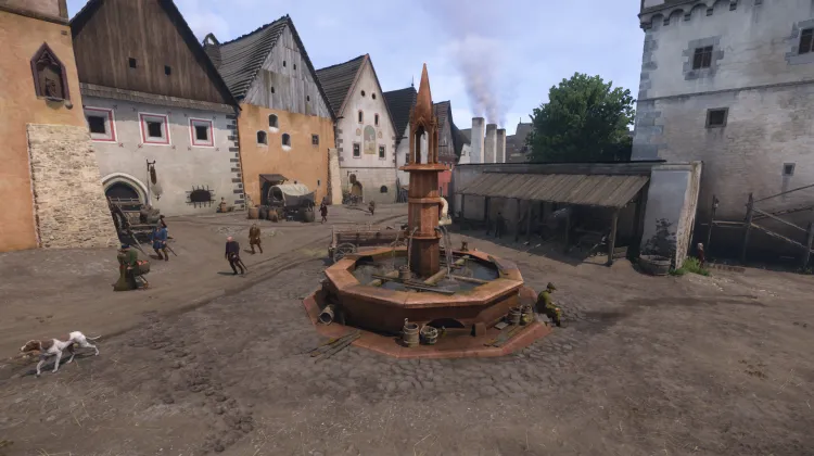 Brunnen in der Winzerstraße