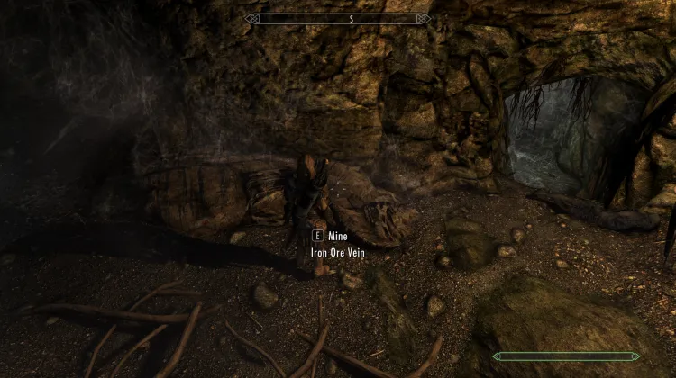 Filon de minerai de fer