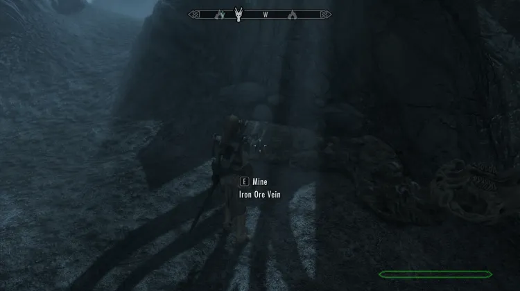 Veine de minerai de fer