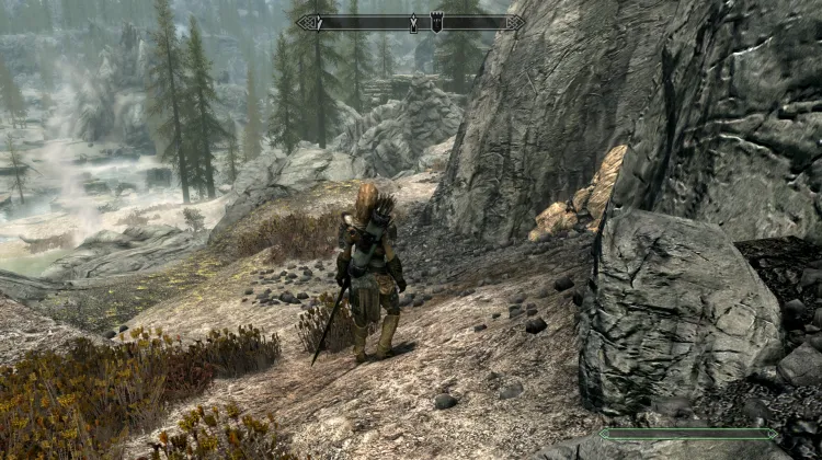 Veine de minerai de corindon