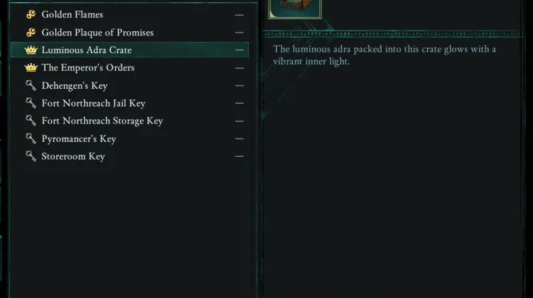 Işıldayan Adra Sandığı