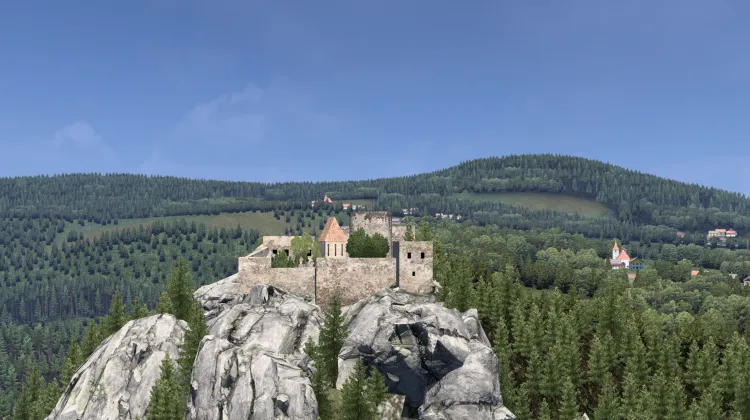 Castelo Burgruine Klamm