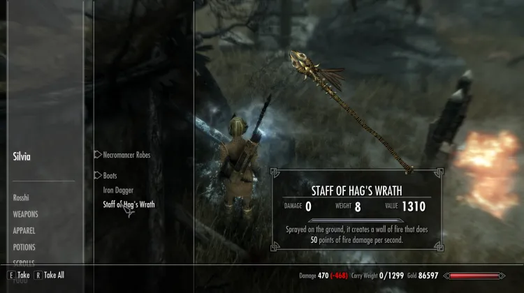 Staff of hag's wrath