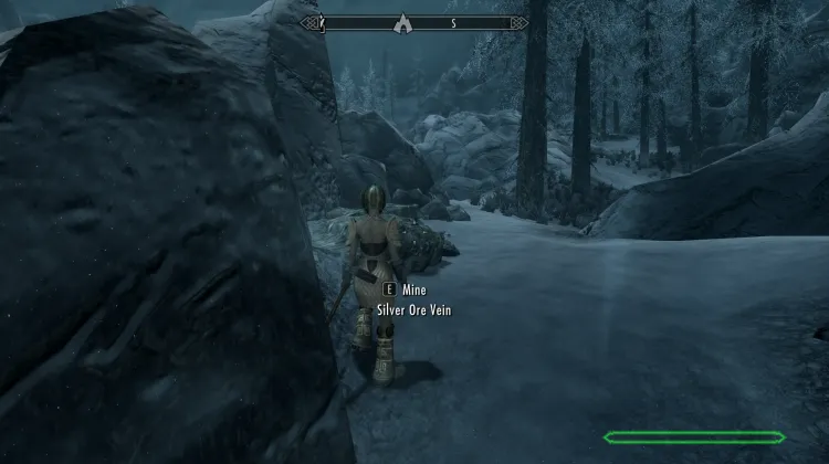 Filon de minerai d'argent