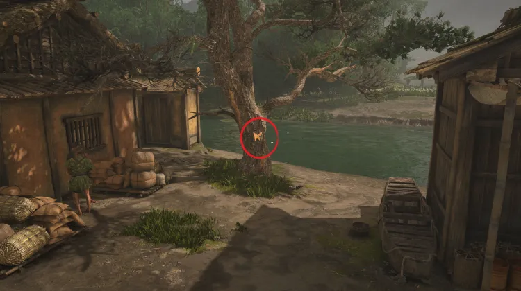 Orange Origami Butterfly