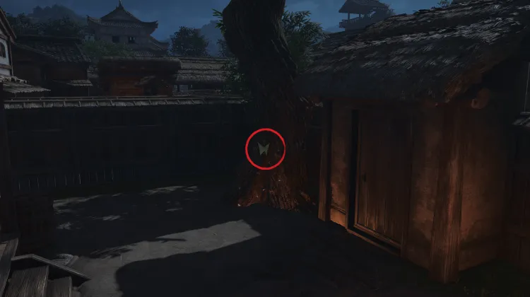 Green Origami Butterfly