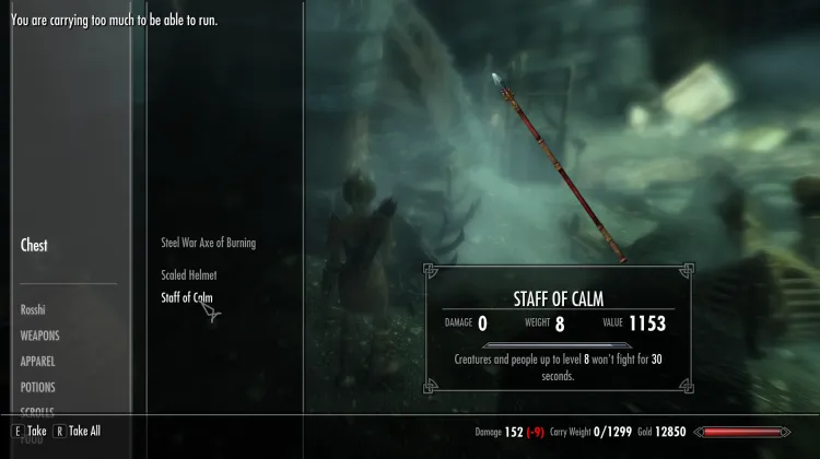 Staff of Calm