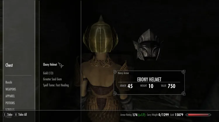 Ebony Helmet