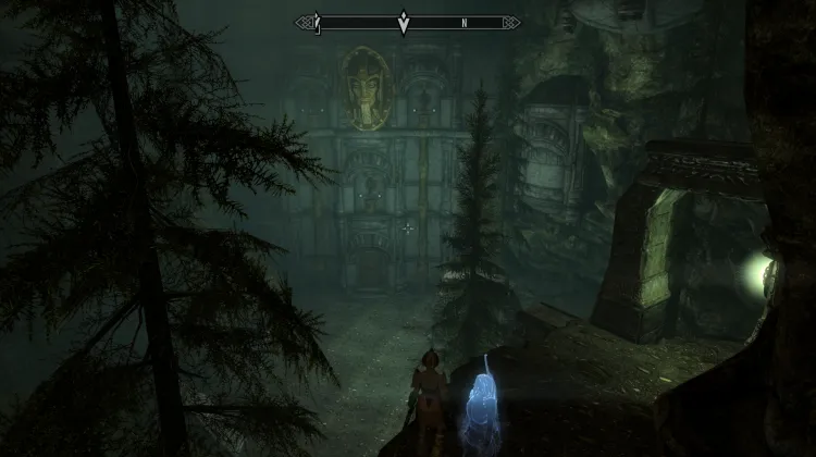 What's left of the ruins