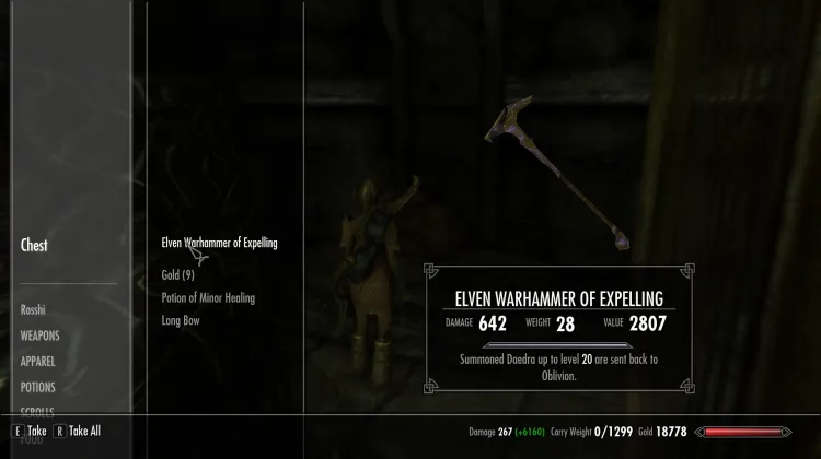 Elven Warhammer of Expelling