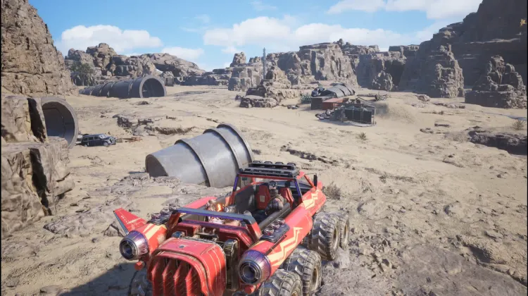 Corel Çöl Yol Noktası