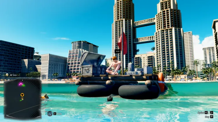 Grayson's Weapon at Sea