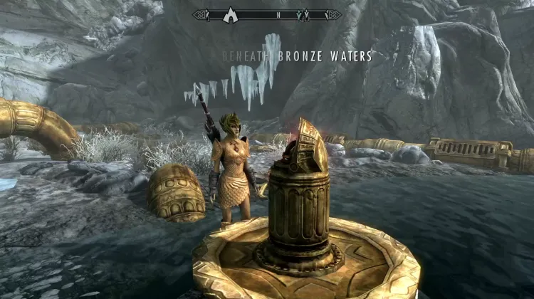 Beneath Bronze Waters