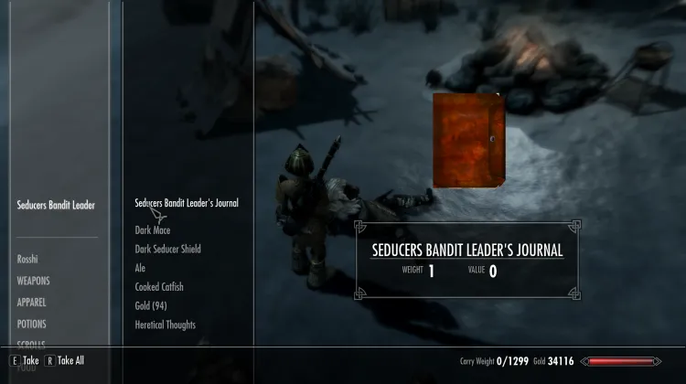 Seducers bandit leader's journal