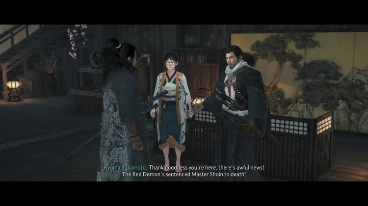 Ceux qui connaissent Shoin (Parler à Ryoma à l'auberge Sakuta)