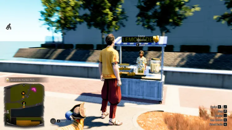 แผงขายน้ำมะนาวของเอ็มม่า