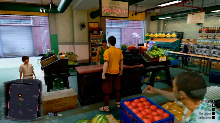 Goldene Gnade Gemüsehändler