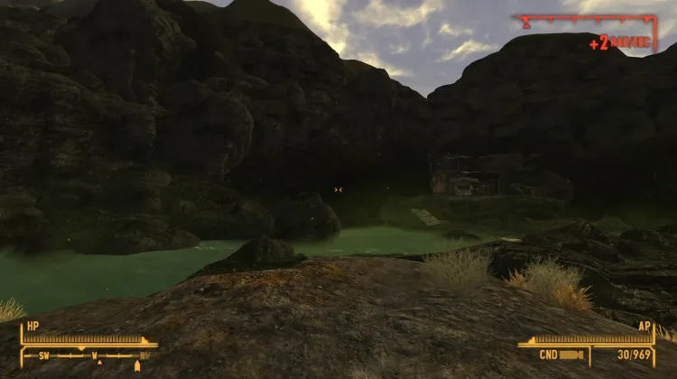 Mesquite Mountains Crater