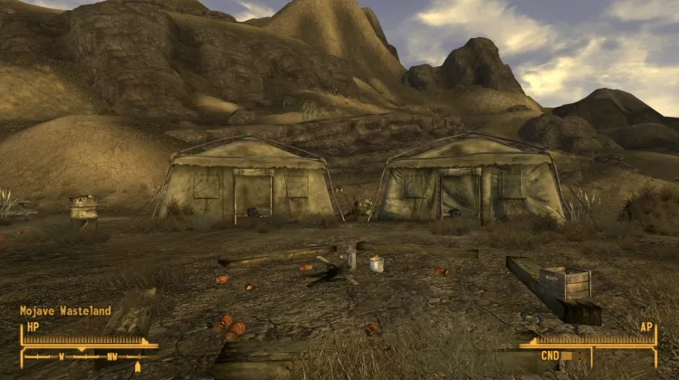 Mesquite Mountains Camp Site