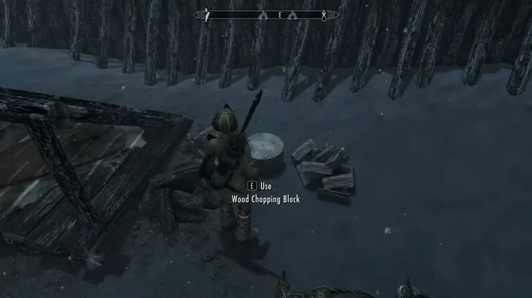 लकड़ी काटने का कुंदा