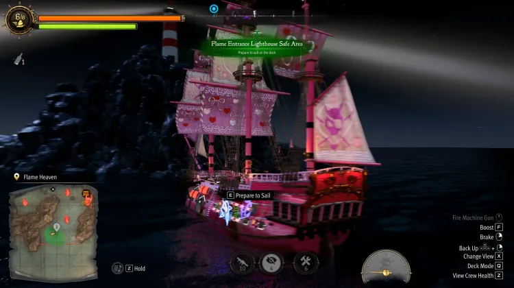 Flame Entrance Lighthouse