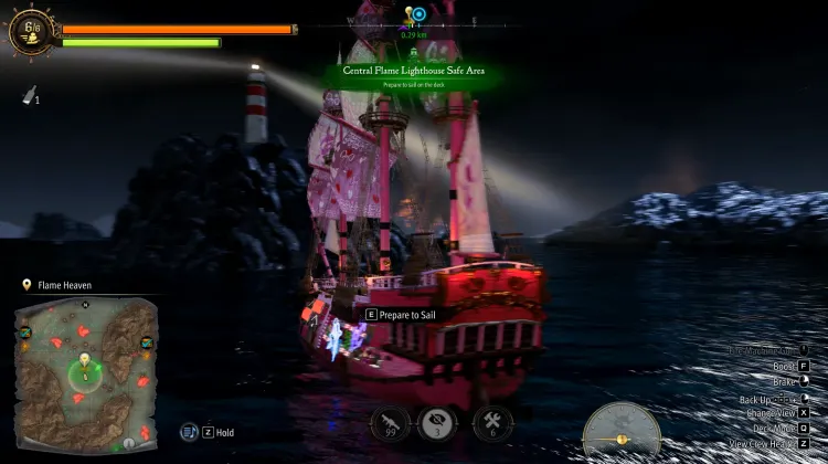 Central Flame Lighthouse