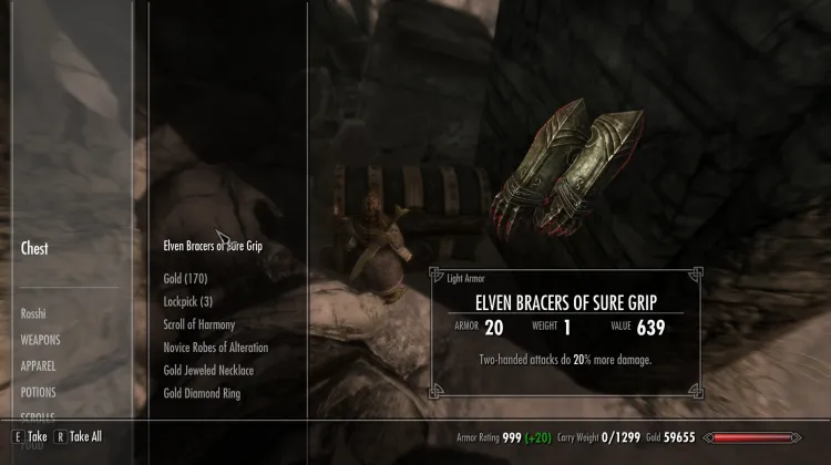 Elven Bracers of Sure Grip