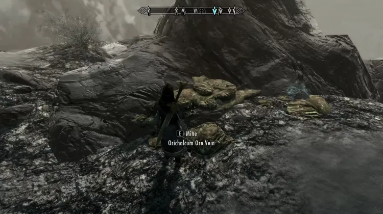 Filon de minerai d'orichalque