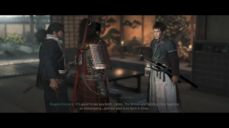 Meet Ryoma at the Choshu clan villa